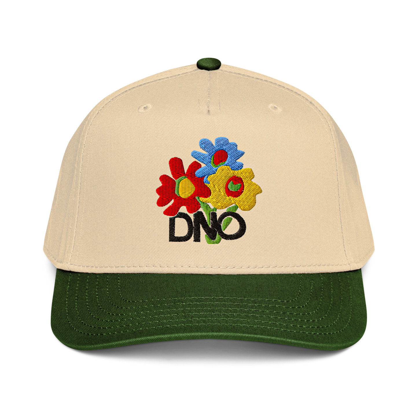 DNO Flowers 2-Tone Hat