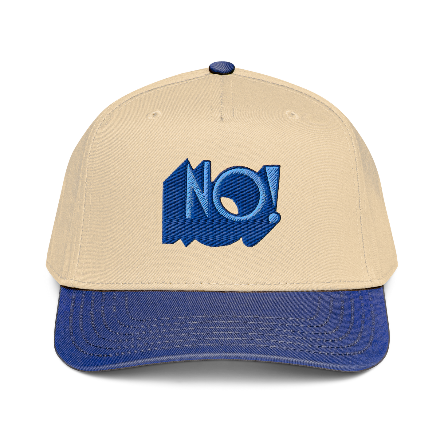 2-tone NO! Hat – Blue