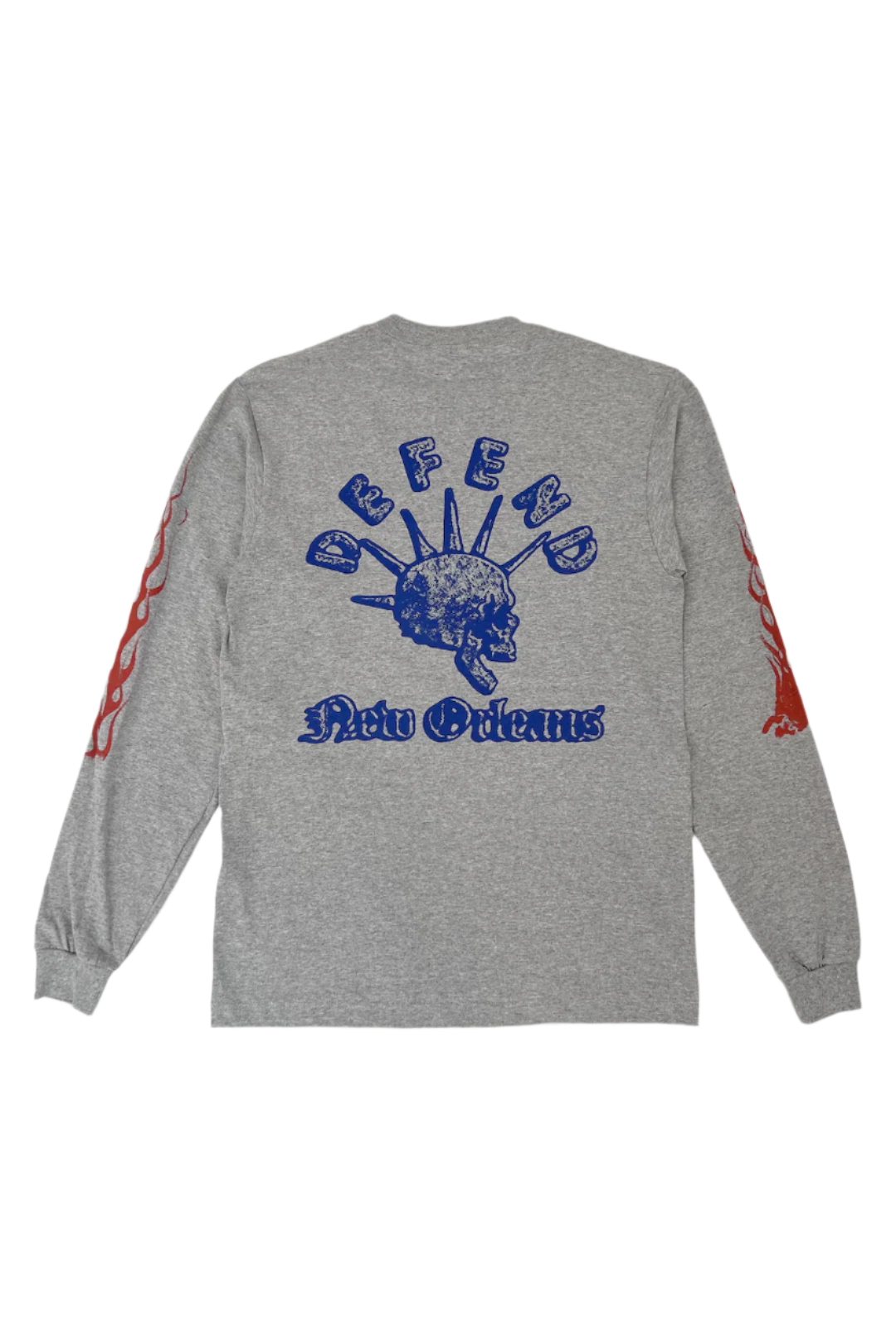 Flames Long Sleeve – Grey