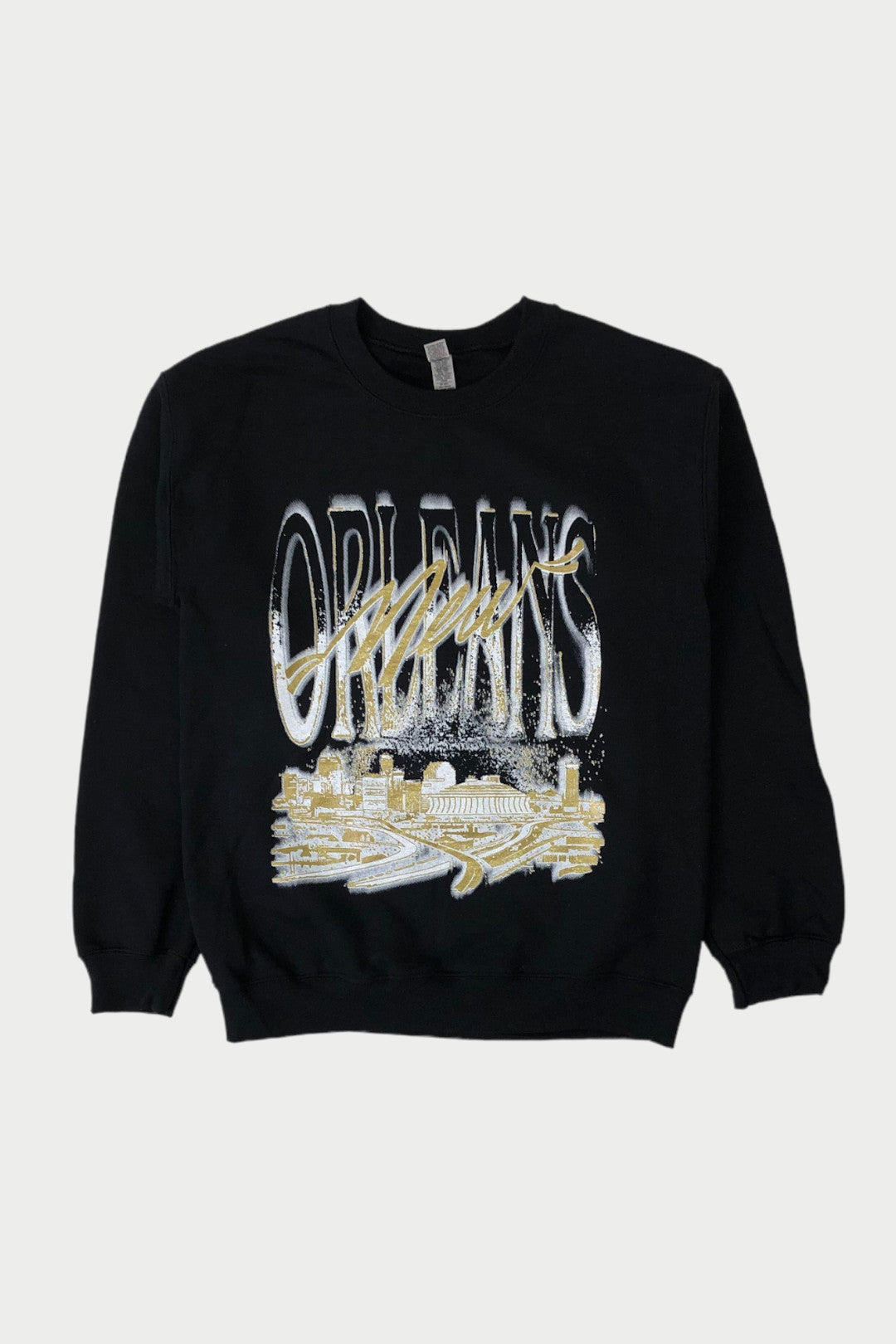 Skyline Sweatshirt - Black / Gold