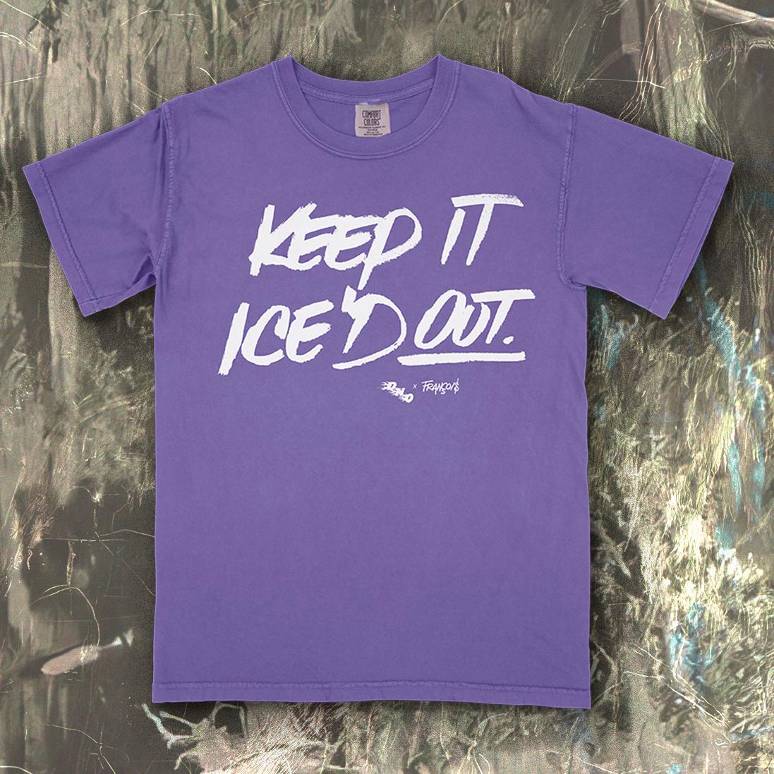 ICE'd Out T-shirt – Words on Front
