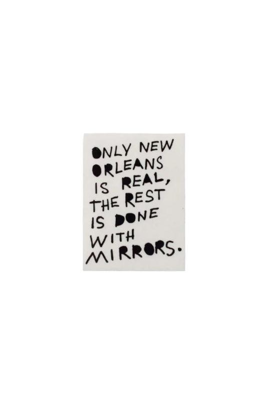 Only New Orleans is Real Sticker - Stickers - DNO#color_black