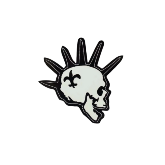 Thin-line Die Cut DNO Skull Logo Sticker - Stickers - DNO