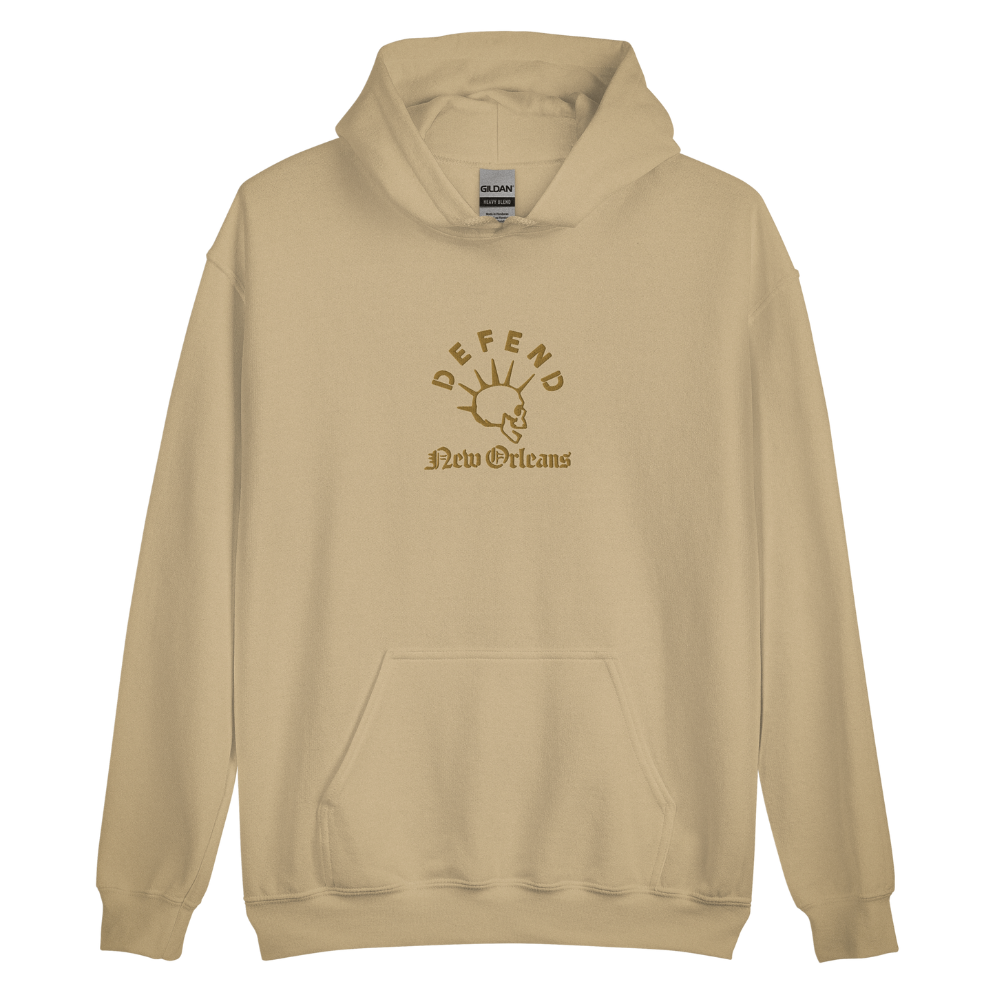 Defend New Orleans Embroidered Hoodie