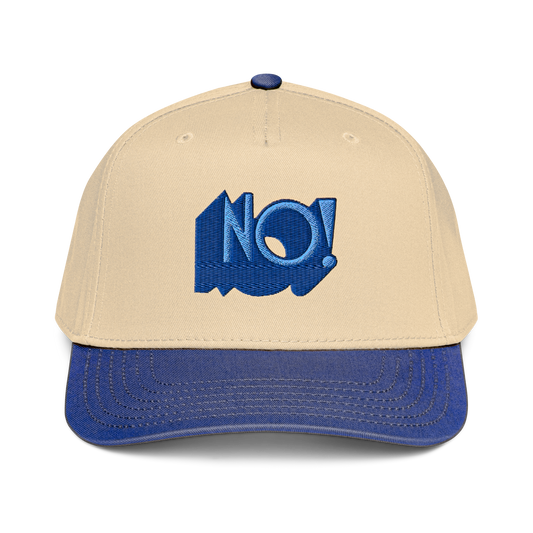 2-tone NO! Hat – Blue