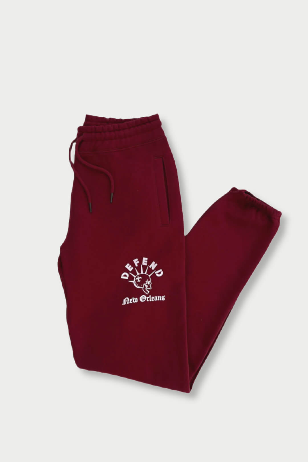 Classic Sweatpants-Oxblood#color_oxblood