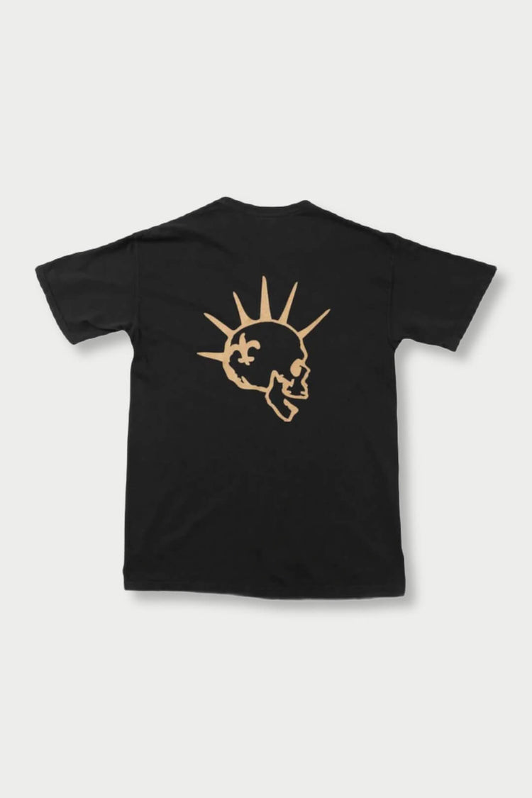 DNO Skull T-Shirt – Black / Gold - Shirt - DNO