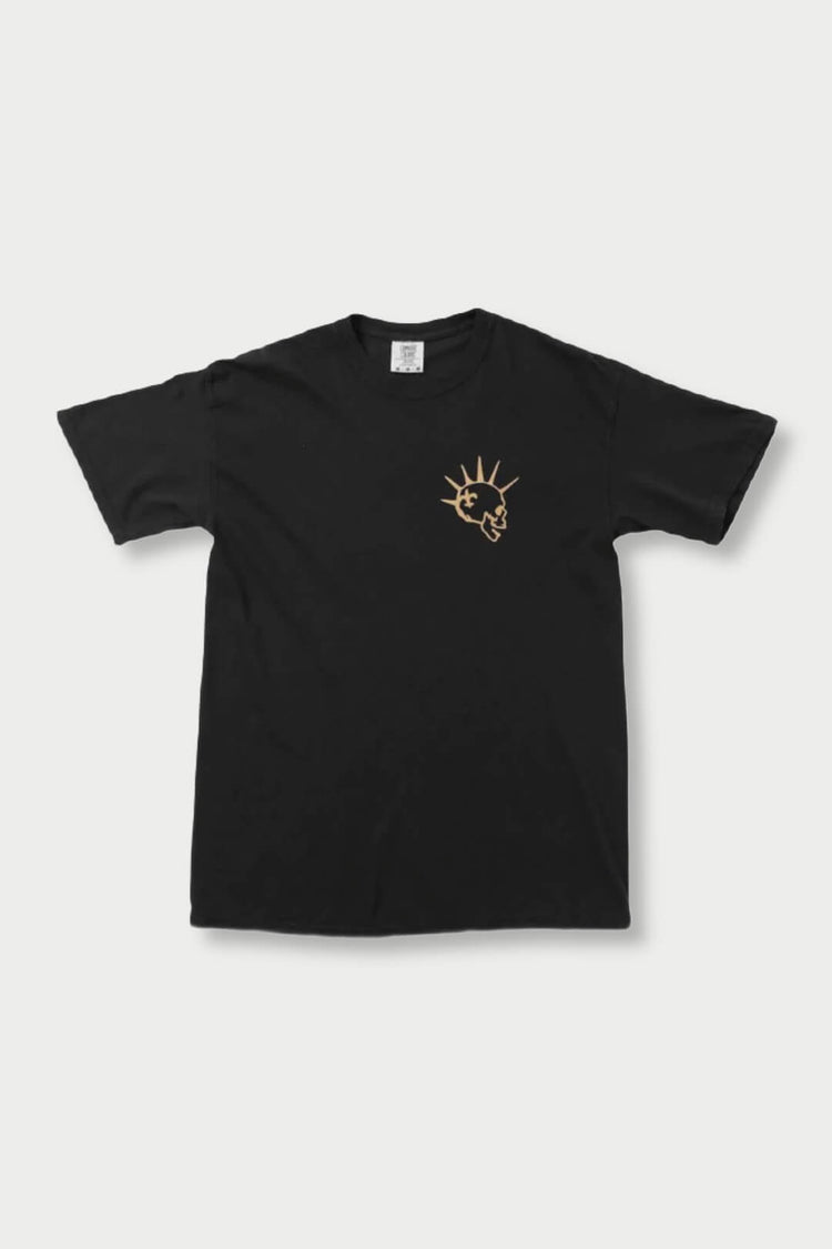 DNO Skull T-Shirt – Black / Gold - Shirt - DNO