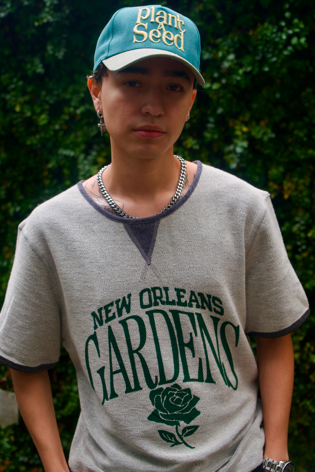 Defend New Orleans Gardens Terry Short Sleeve