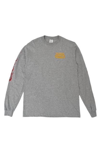 Flames Long Sleeve – Grey