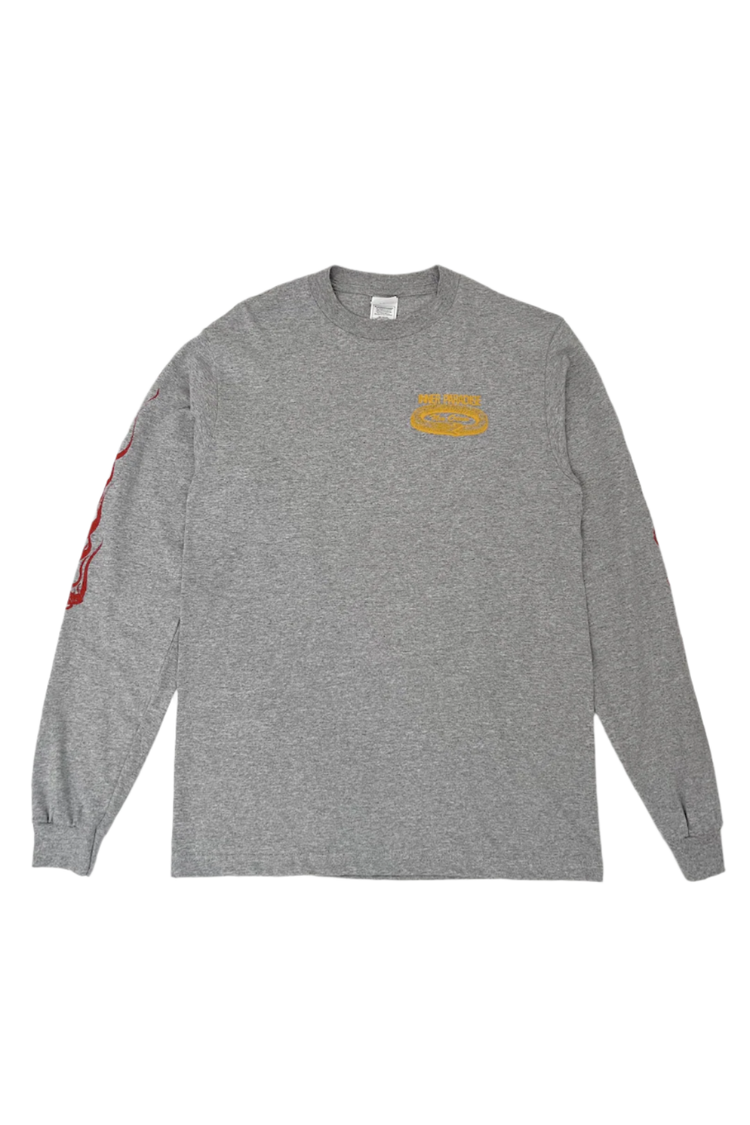 Flames Long Sleeve – Grey