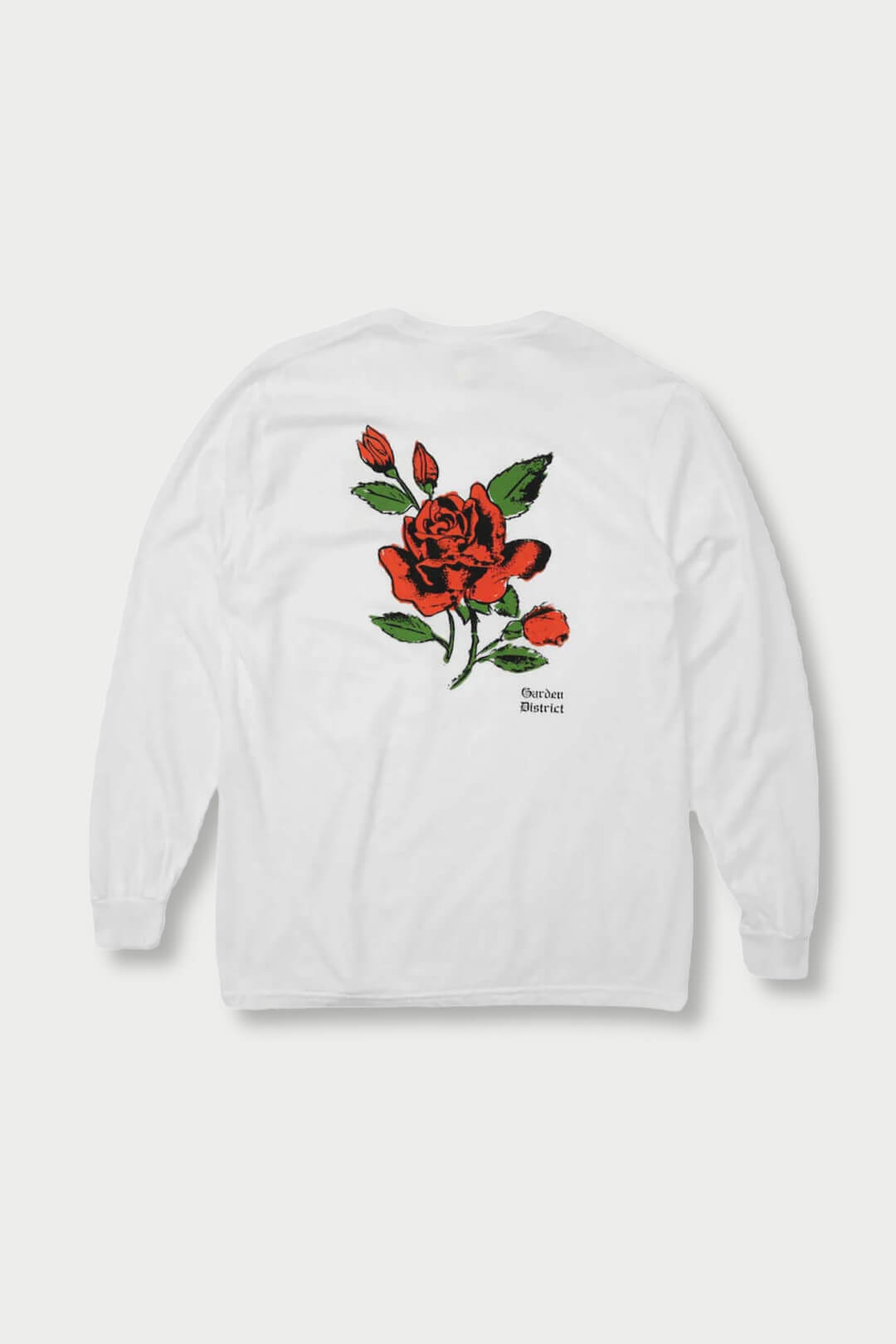 Garden District Rose Long Sleeve - Shirt - DNO#color_white