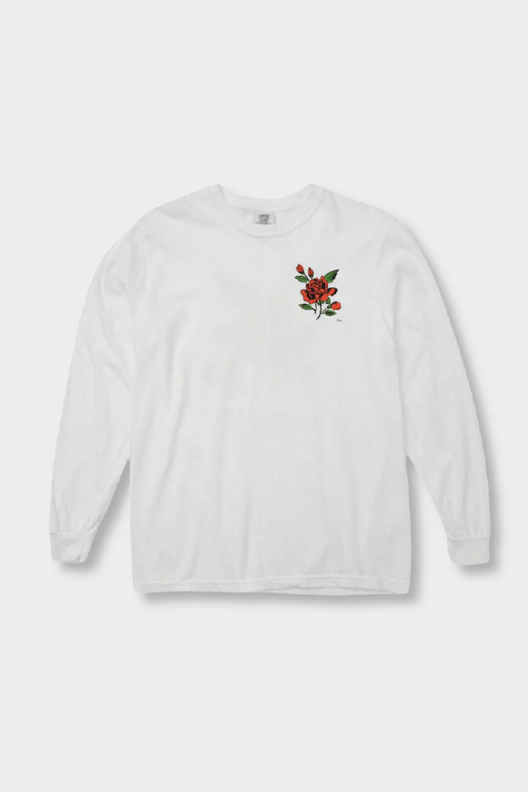 Garden District Rose Long Sleeve - Shirt - DNO#color_white