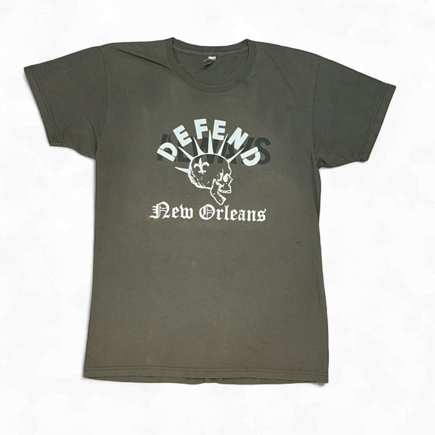 Defend Vintage Military Green Always - DNO