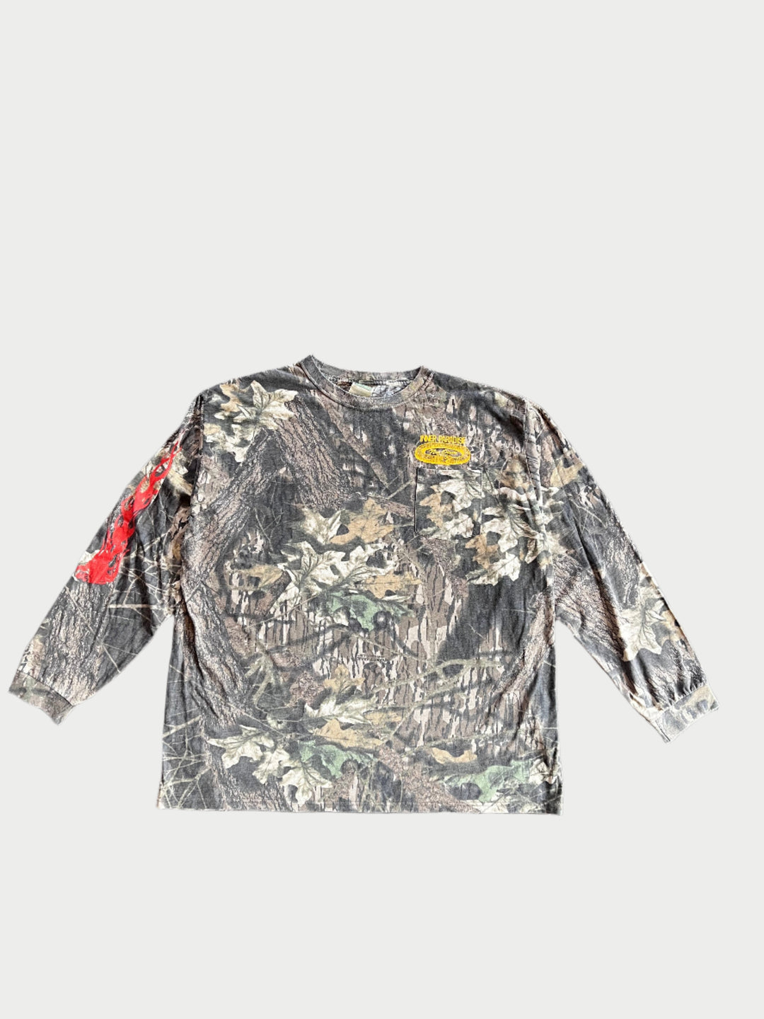 Vintage Flames Camo Long Sleeve