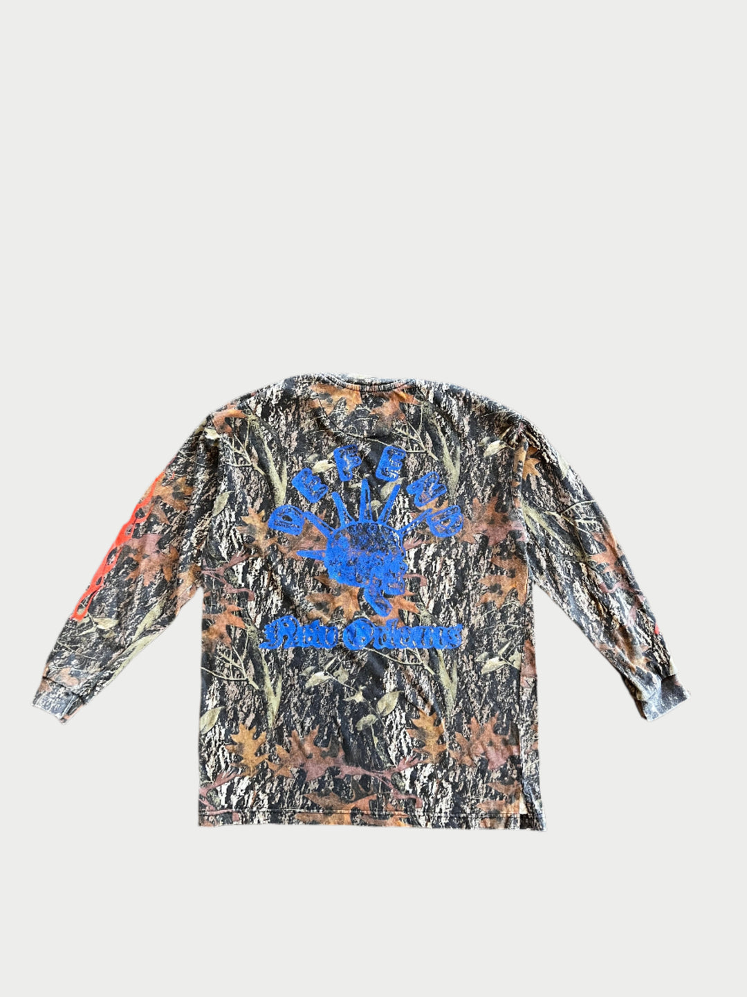 Vintage Flames Camo Long Sleeve