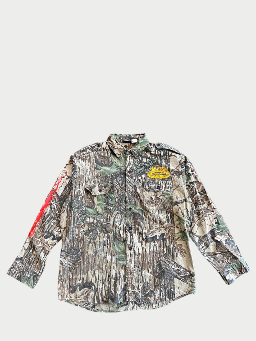 Vintage Flames Camo Workshirt