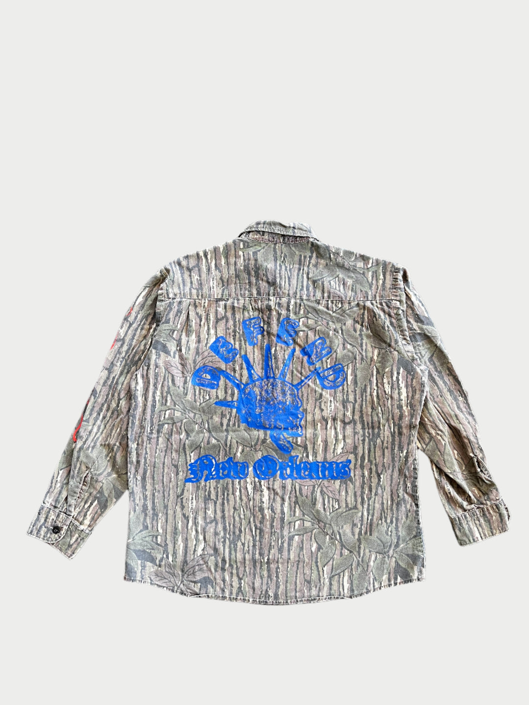 Vintage Flames Camo Workshirt