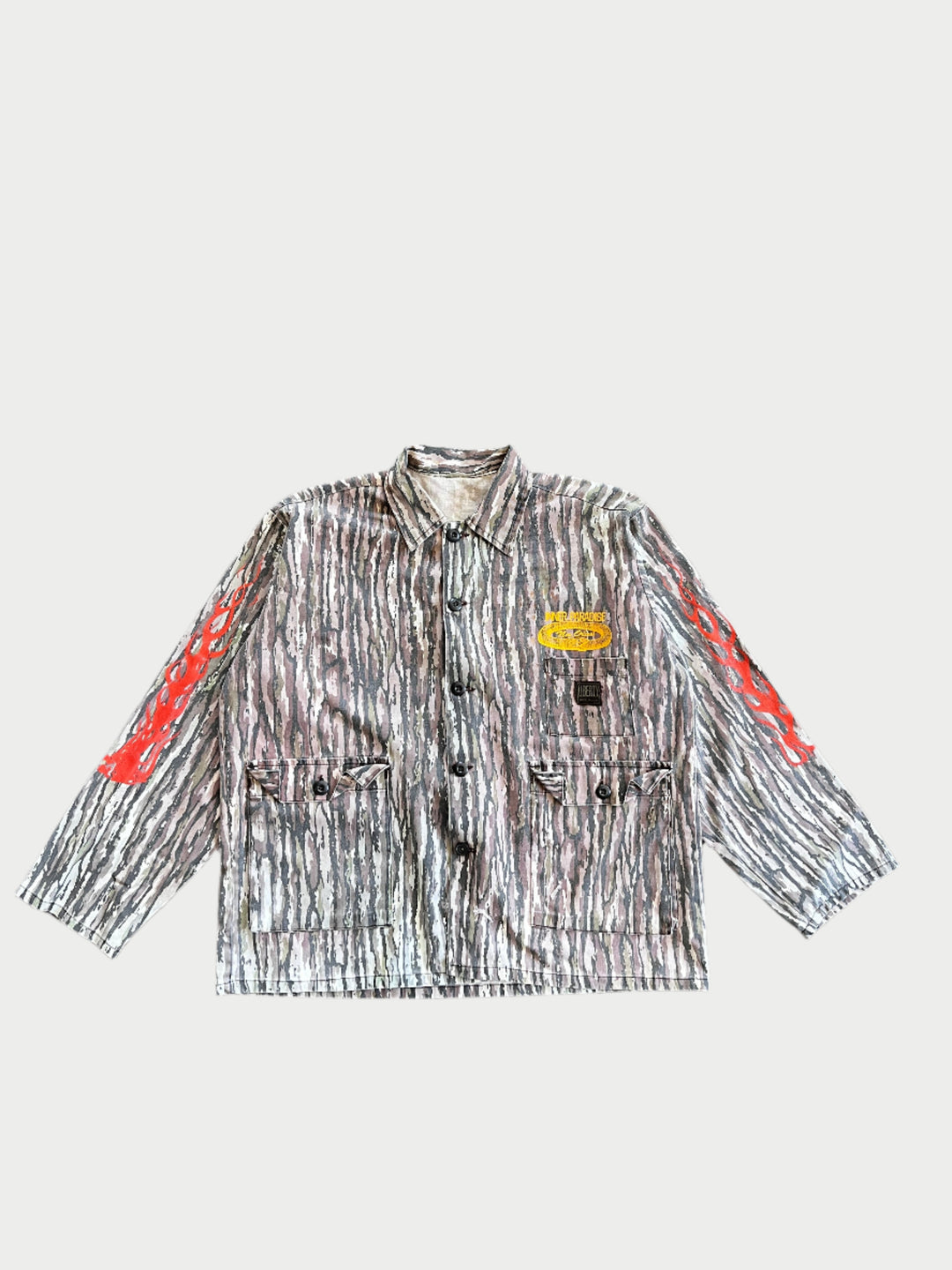 Vintage Flames Camo Workshirt