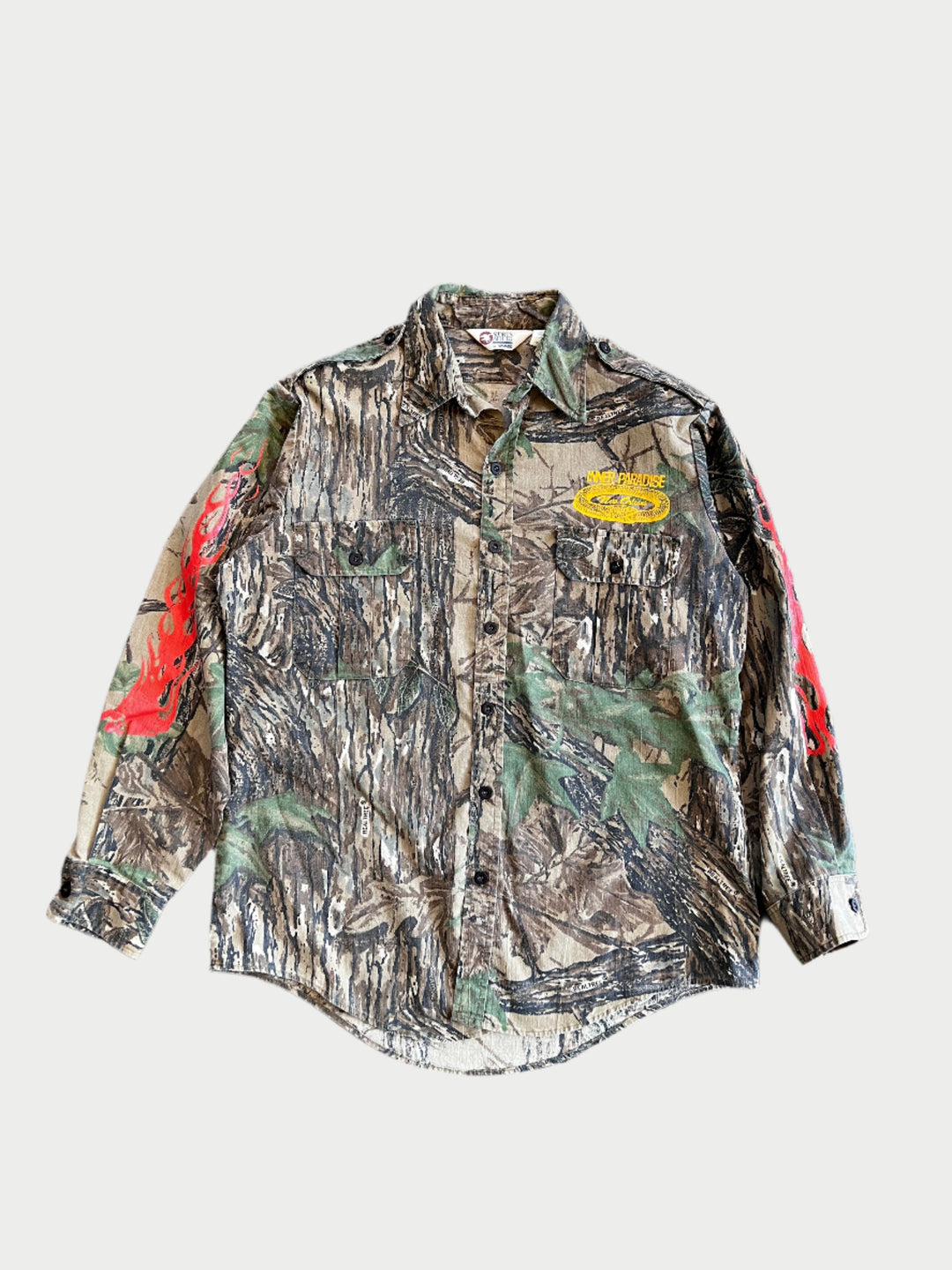 Vintage Flames Camo Workshirt