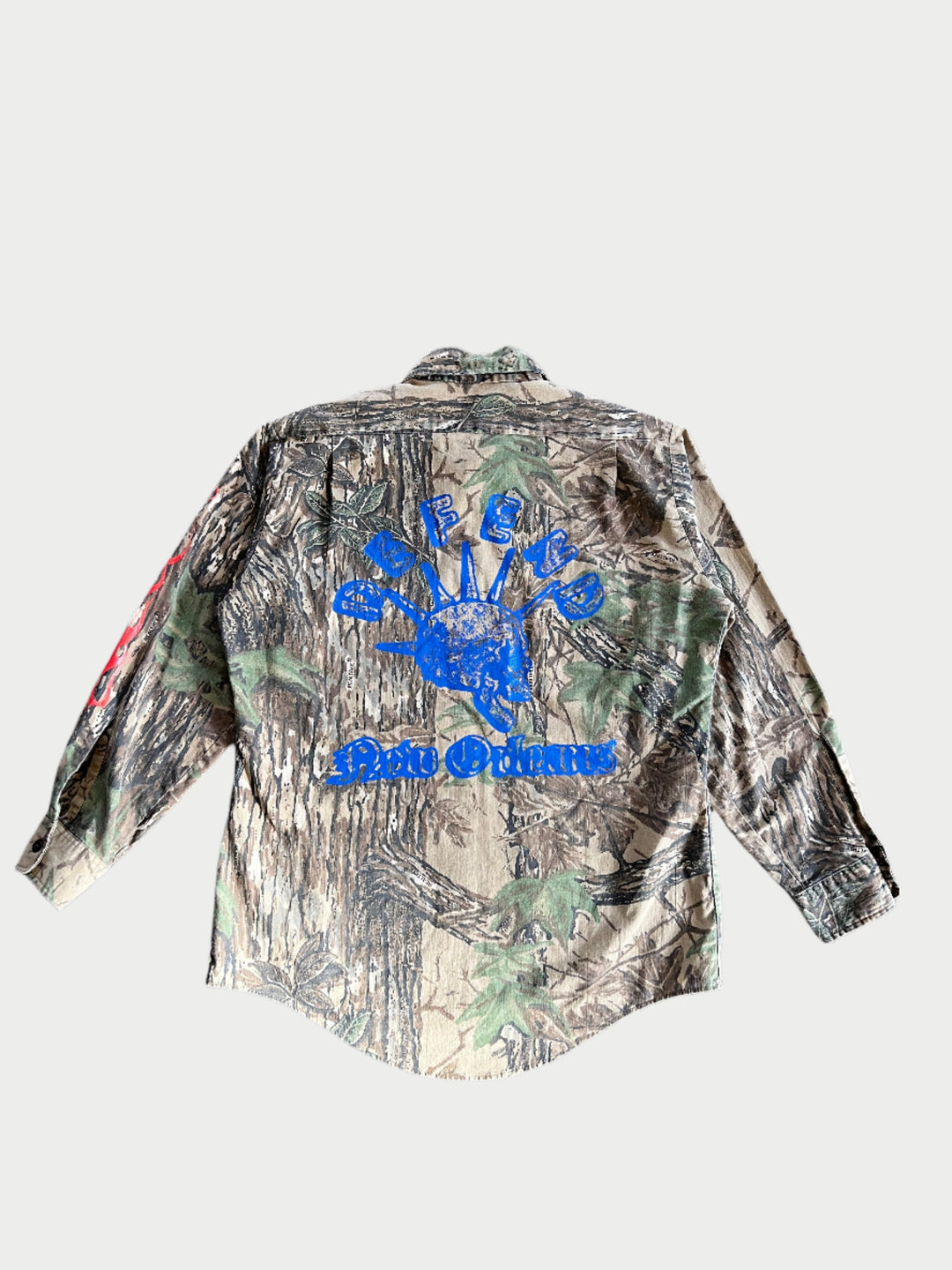 Vintage Flames Camo Workshirt