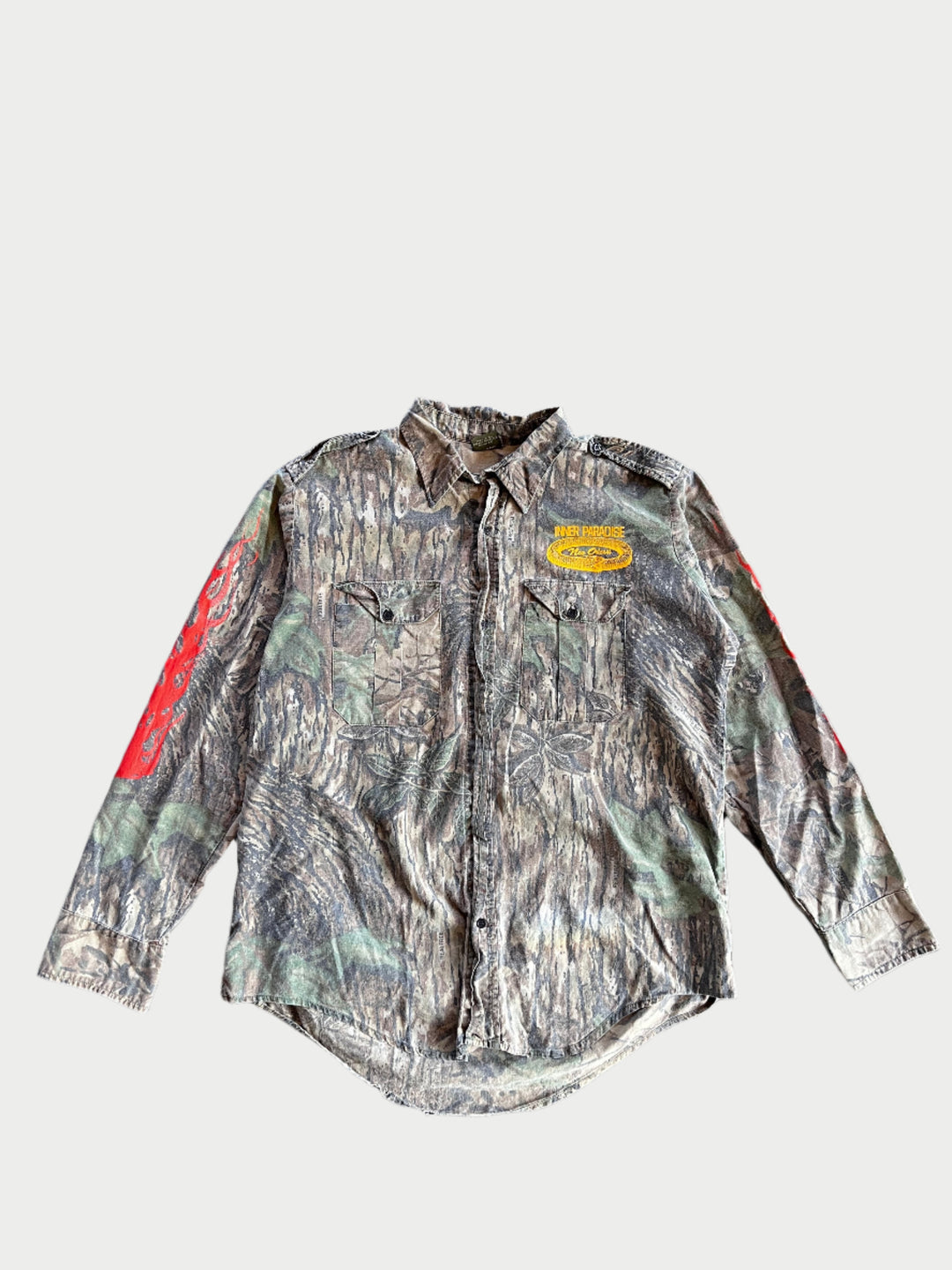 Vintage Flames Camo Workshirt