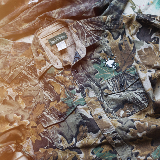 Embroidered Skull – Vintage Gander Mountain Camo