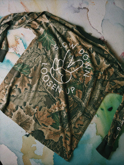 Vintage Advantage Camo Slow Down Loosen Up