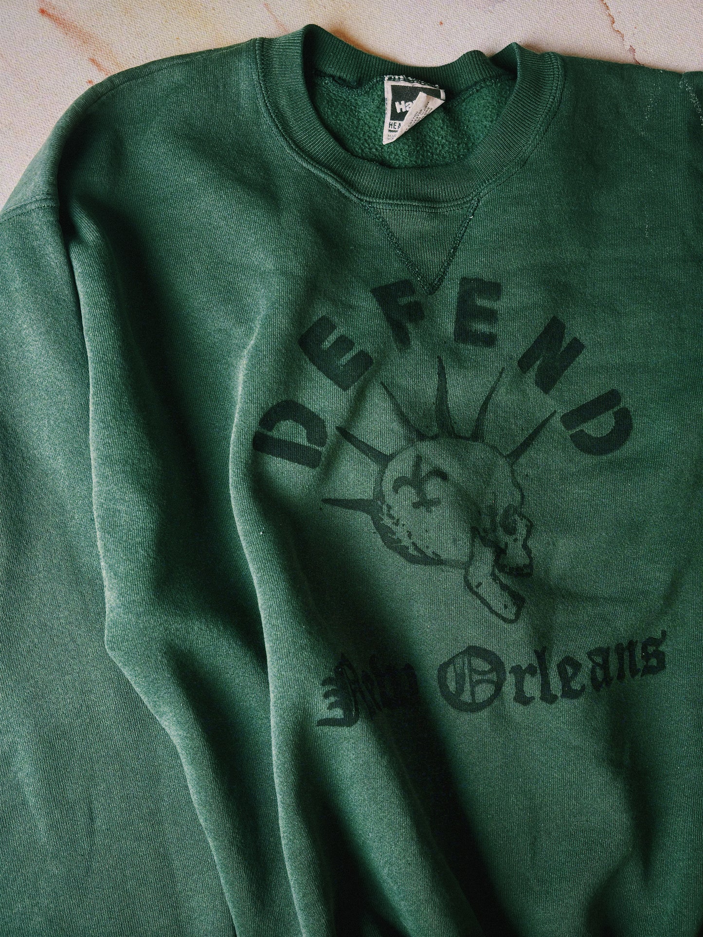 Vintage Defend Hanes Heavyweight Made in USA