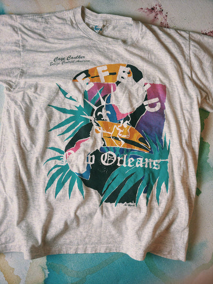 Defend Vintage Island Toucan Belize