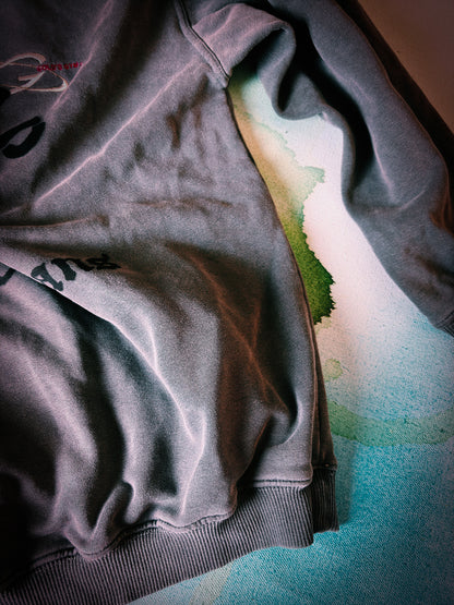 Defend Vintage Gold's Gym Quarter-Zip Sweatshirt