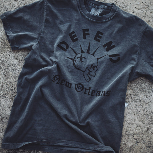 Defend T-Shirt – Washed Black