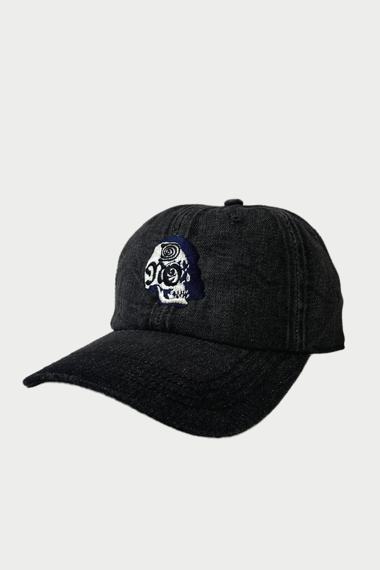 Shadow Skull Hat#color_black-denim