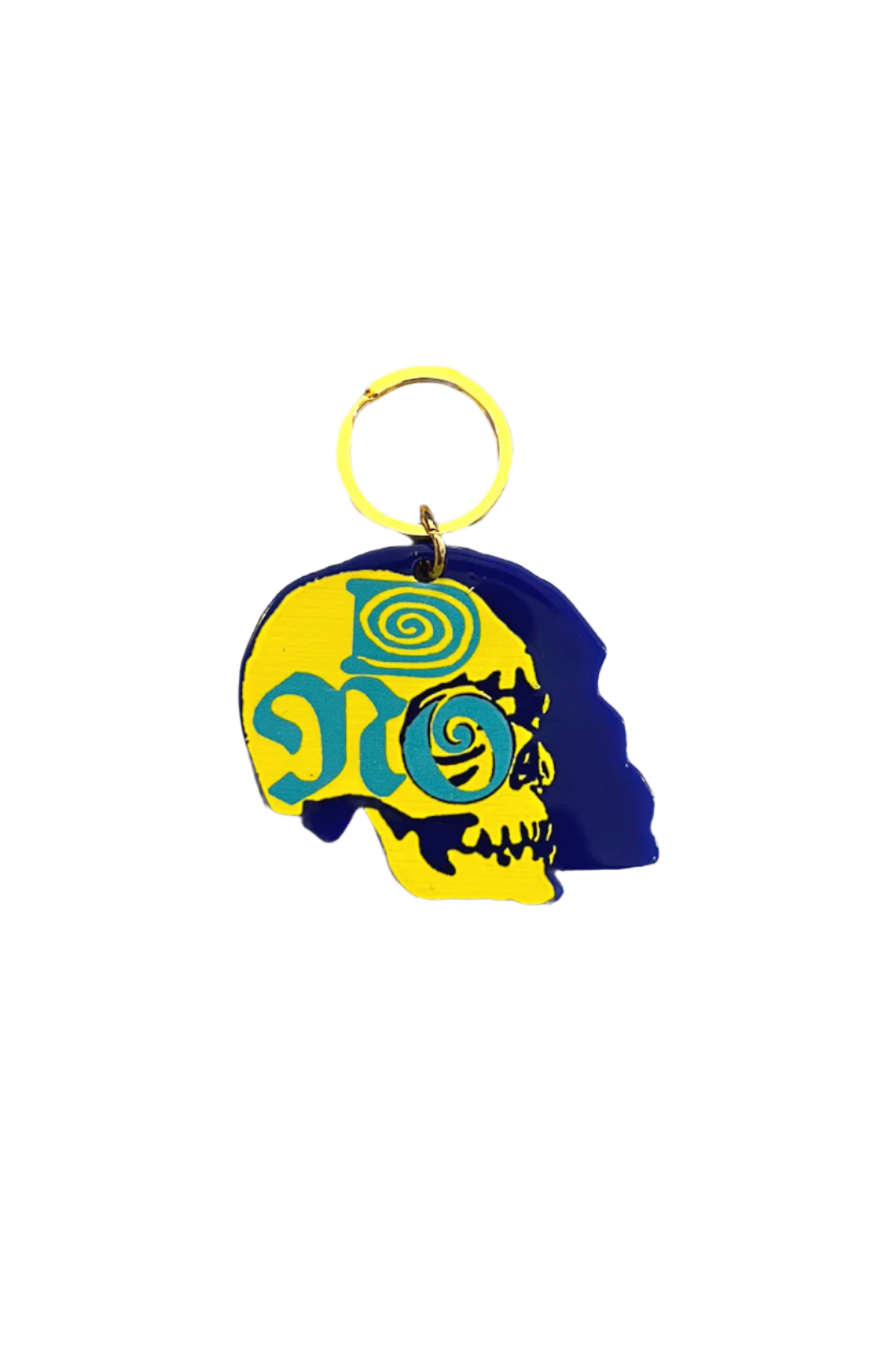 Shadow Skull Keychain