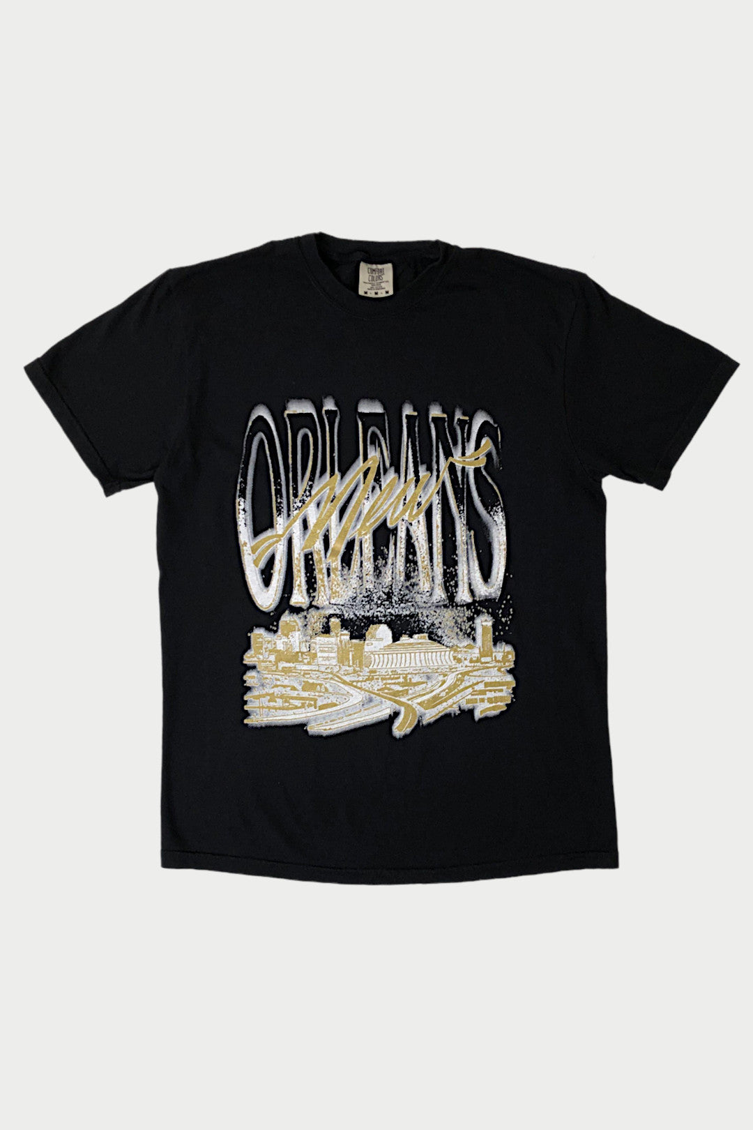 Skyline T-Shirt – Black / Gold