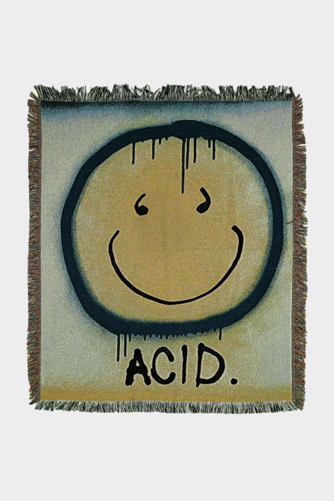 Acid Smiley Throw - Blanket - DNO