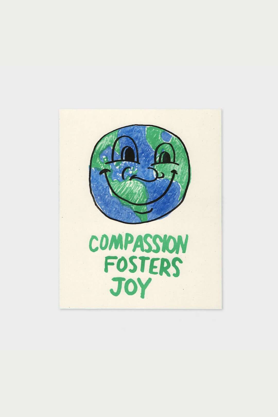 Compassion Earth Print - Prints - DNO