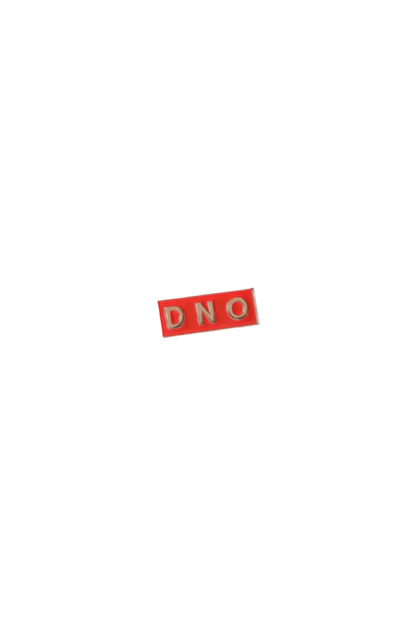 DNO Box Logo Pin - Pins - DNO#color_red