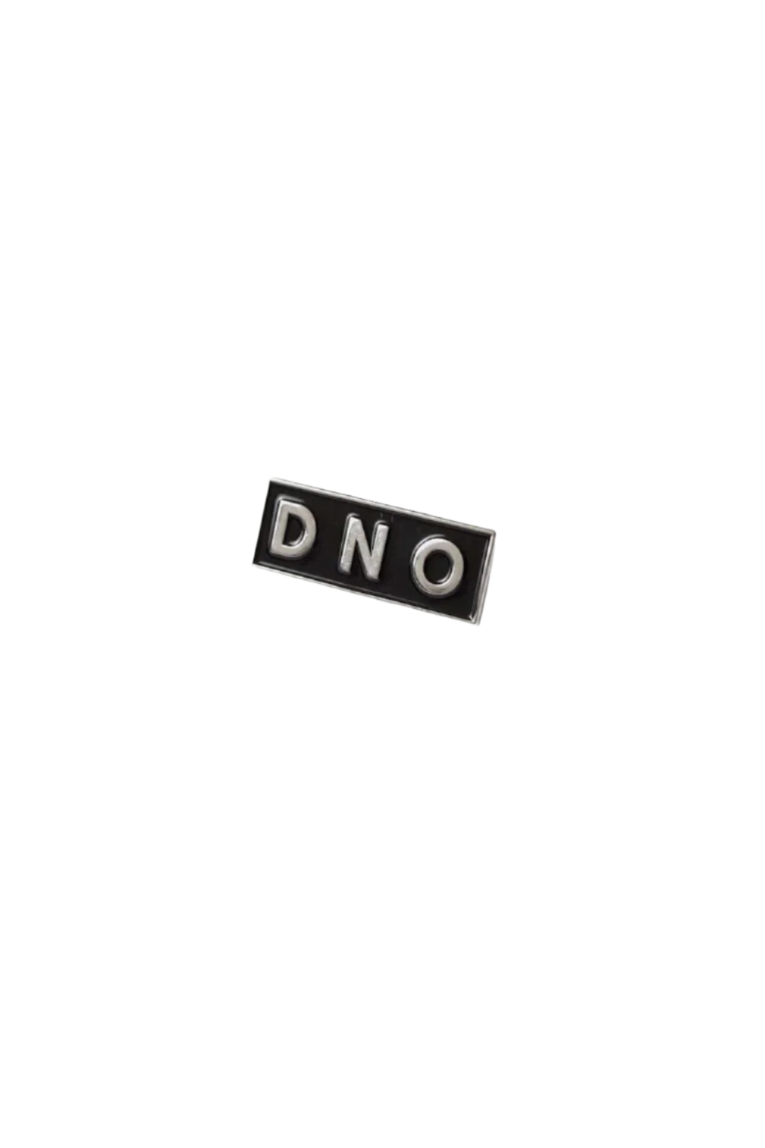 DNO Box Logo Pin - Pins - DNO#color_black