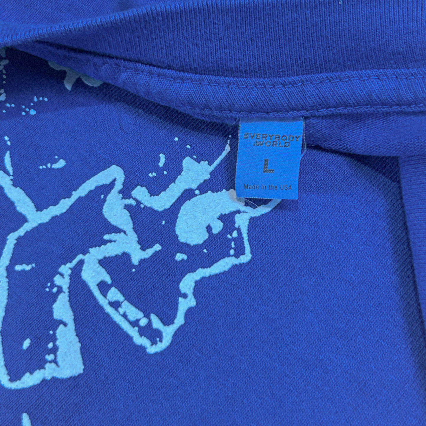 Defend Vintage Royal Blue Everybody World