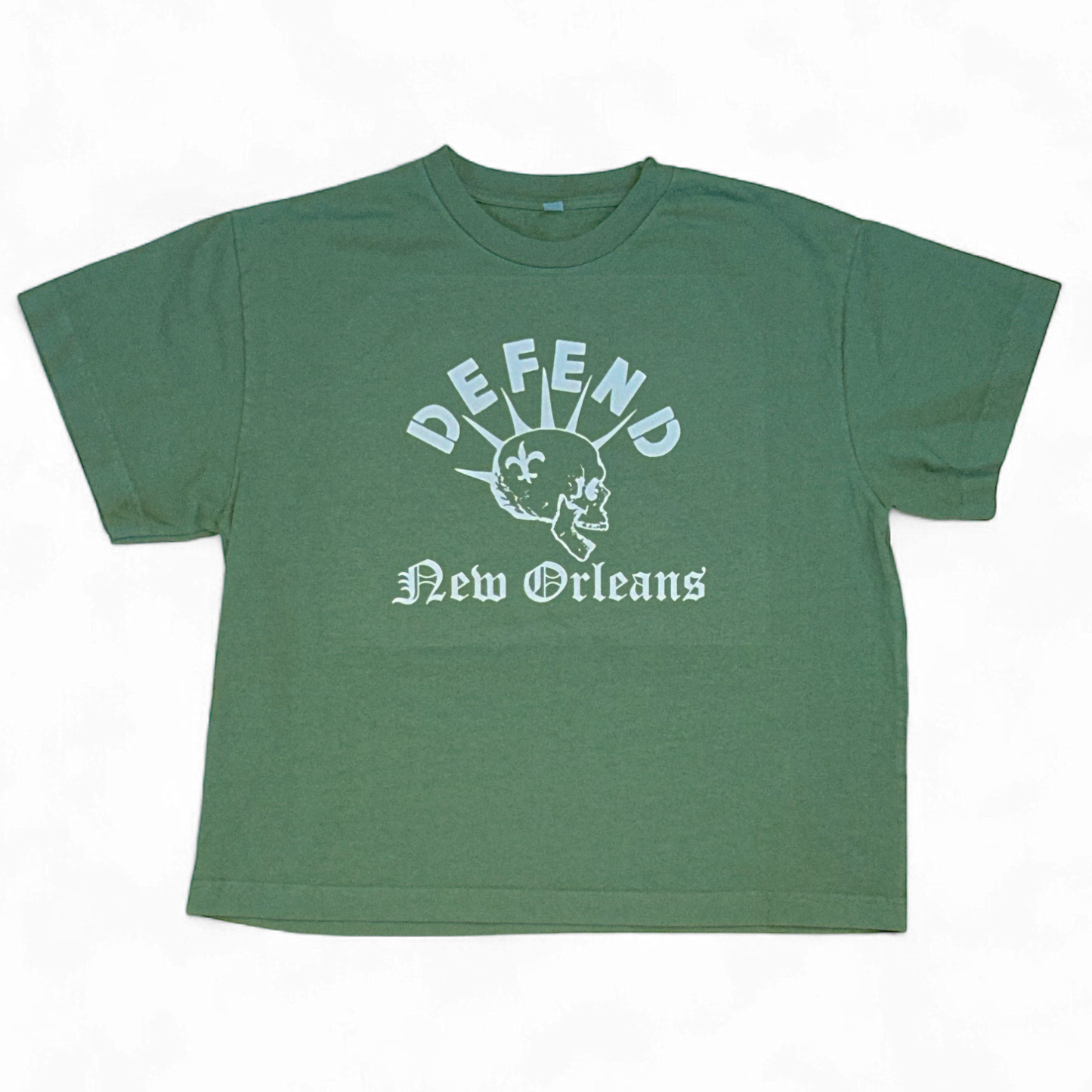 Defend Vintage Grass Green Everybody World