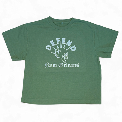 Defend Vintage Grass Green Everybody World