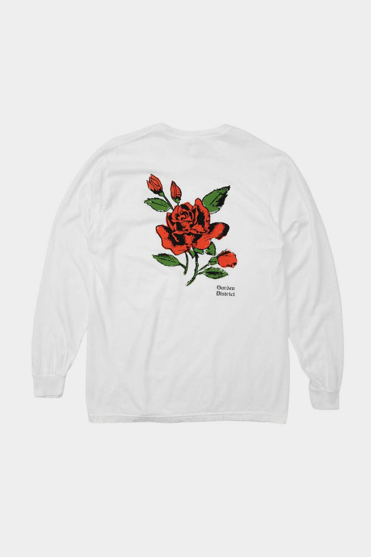 Garden District Rose Long Sleeve - Shirt - DNO#color_white