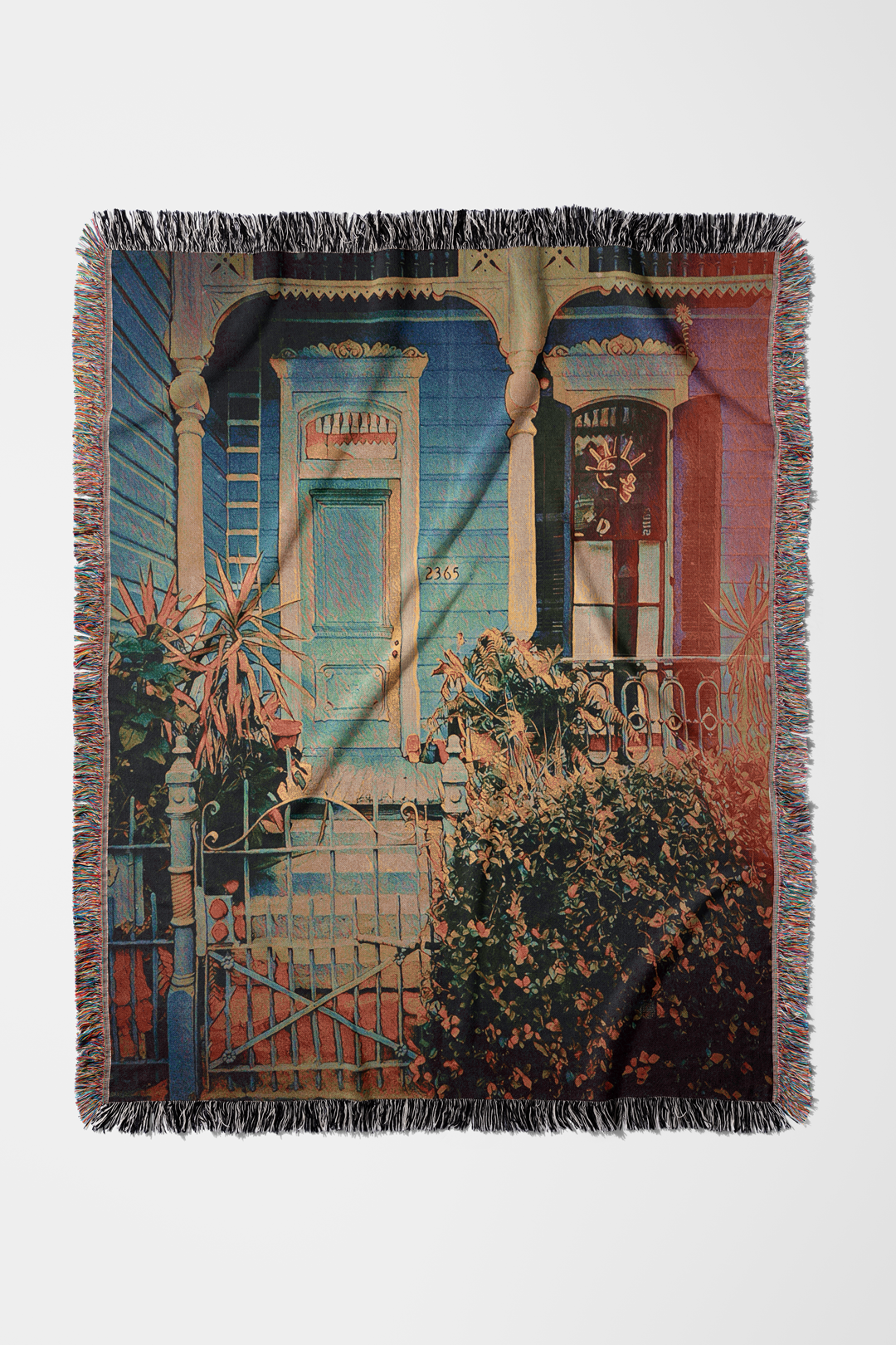 Gardens Door Throw