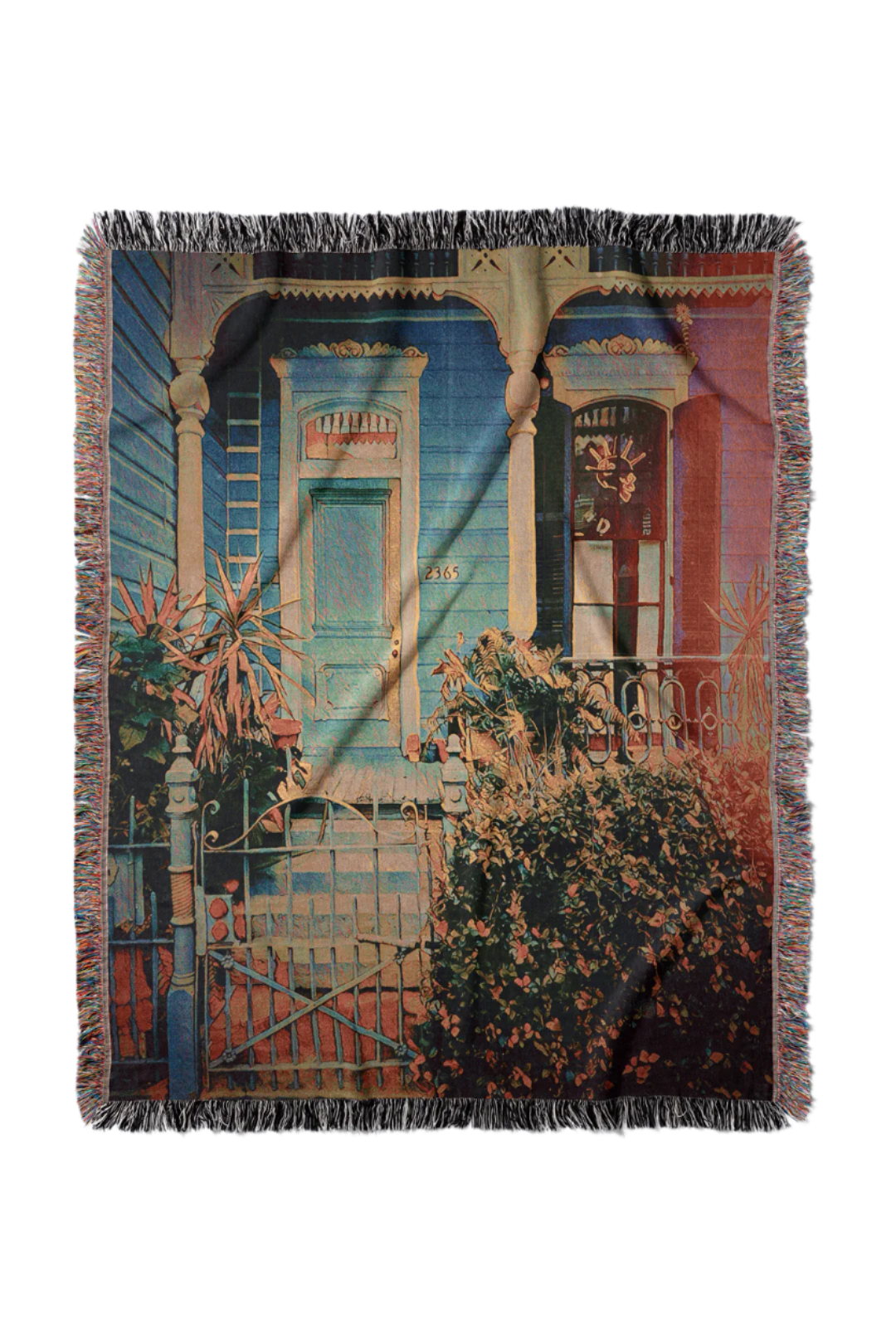 Gardens Door Throw
