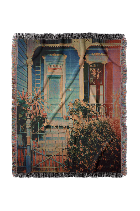 Gardens Door Throw