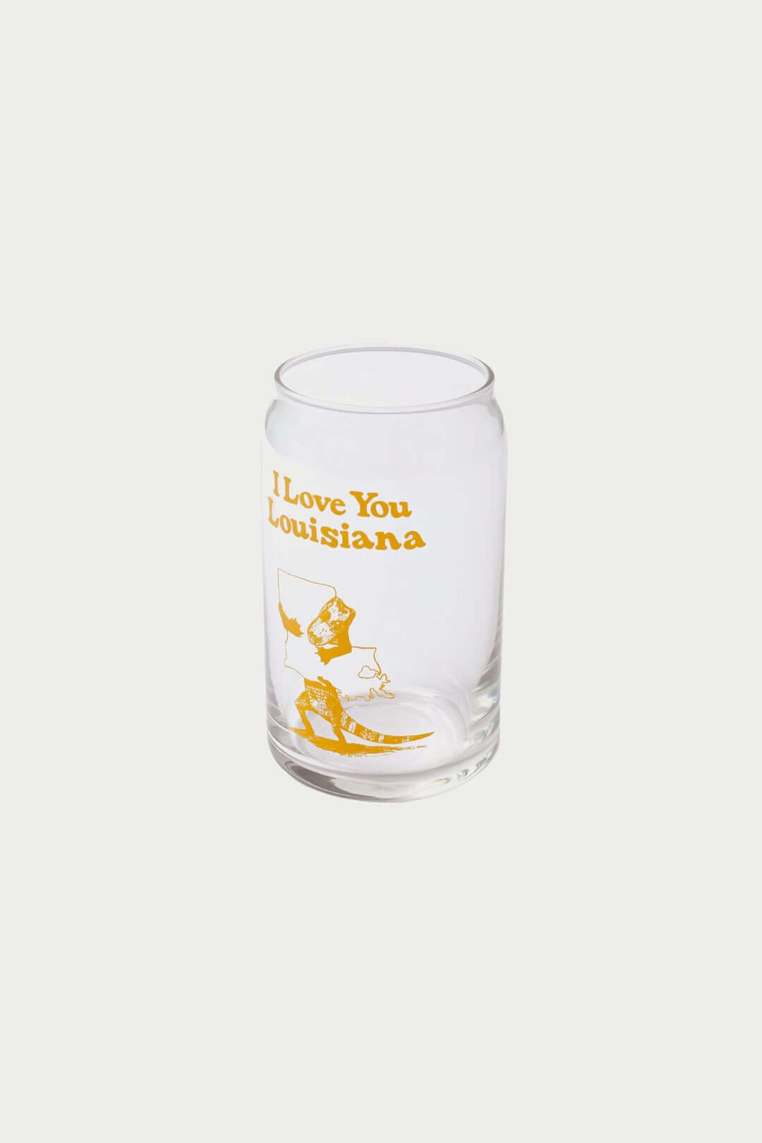 I Love You Louisiana Beer Can Glass - Drink - DNO