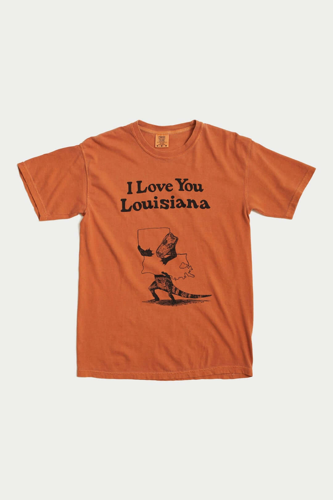 I Love You Louisiana T-Shirt - Shirt - DNO#color_yam
