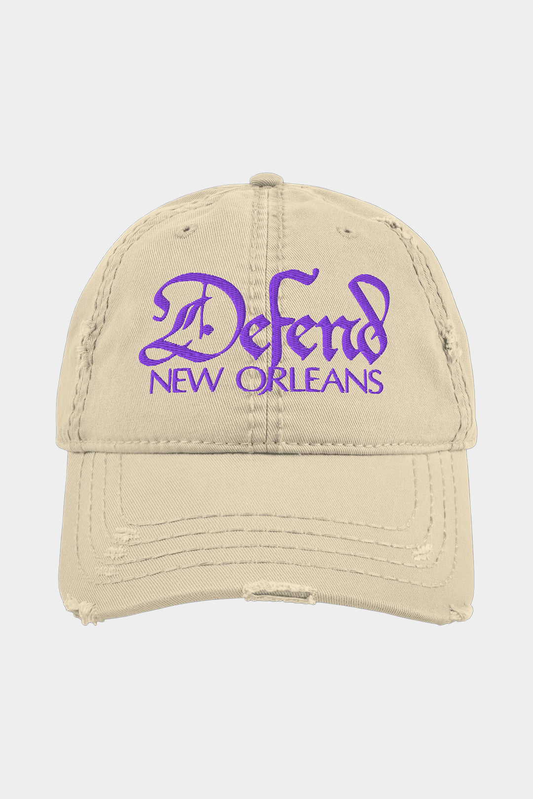 Ike's Defend New Orleans – Distressed Dad Hat