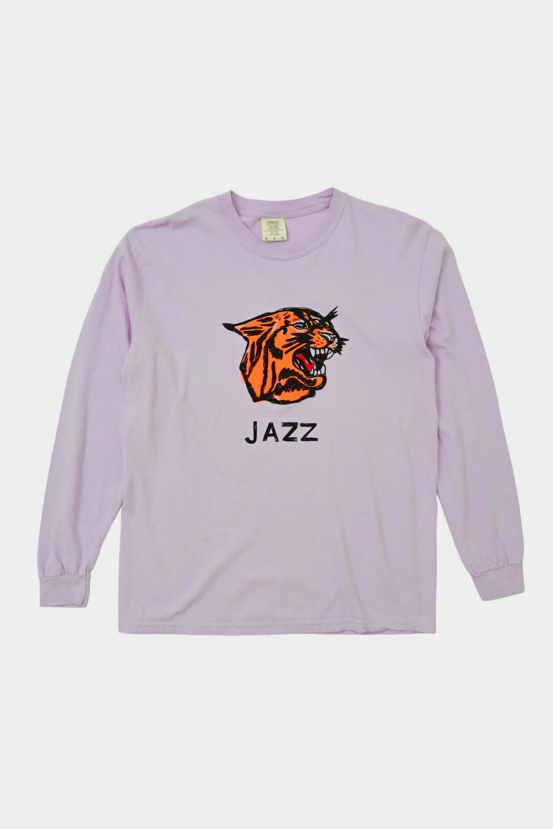 Jazz Cat Long Sleeve - Shirt - DNO#color_orchid
